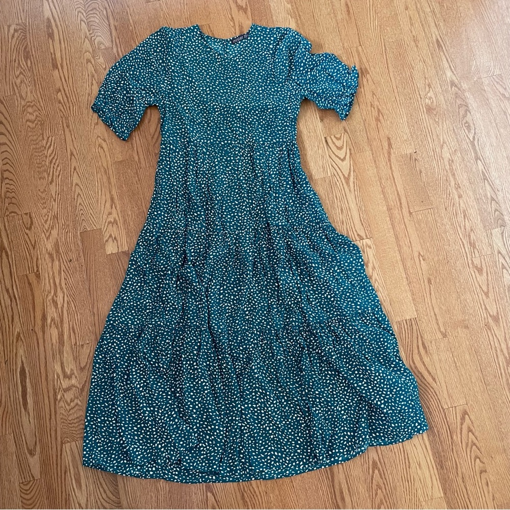Mister Zimi Blue Puff Sleeve Sundress